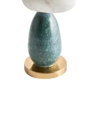 Candle Holder BARICE 34 cm Marble Multicolour_1012791