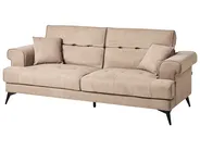 Soffa 3-sits SKIVE Ljusbrun_946770