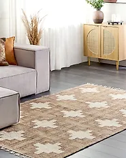 Matta KONURTAY Beige 160 x 230 cm Jute_1184879