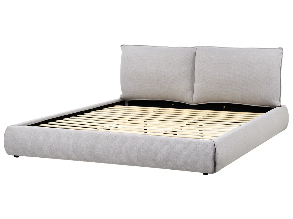Bed Fabric VINAY 180 x 200 cm (EU Super King) Light Grey_970437