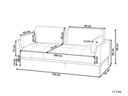 Soffa 3-sits SKAVEN Off-White_954642