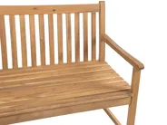 Garden Bench VIVARA 180 cm Certified Acacia Wood Light Brown_804236