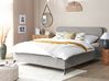 Bed Fabric VALOGNES 180 x 200 cm (EU Super King) Light Grey