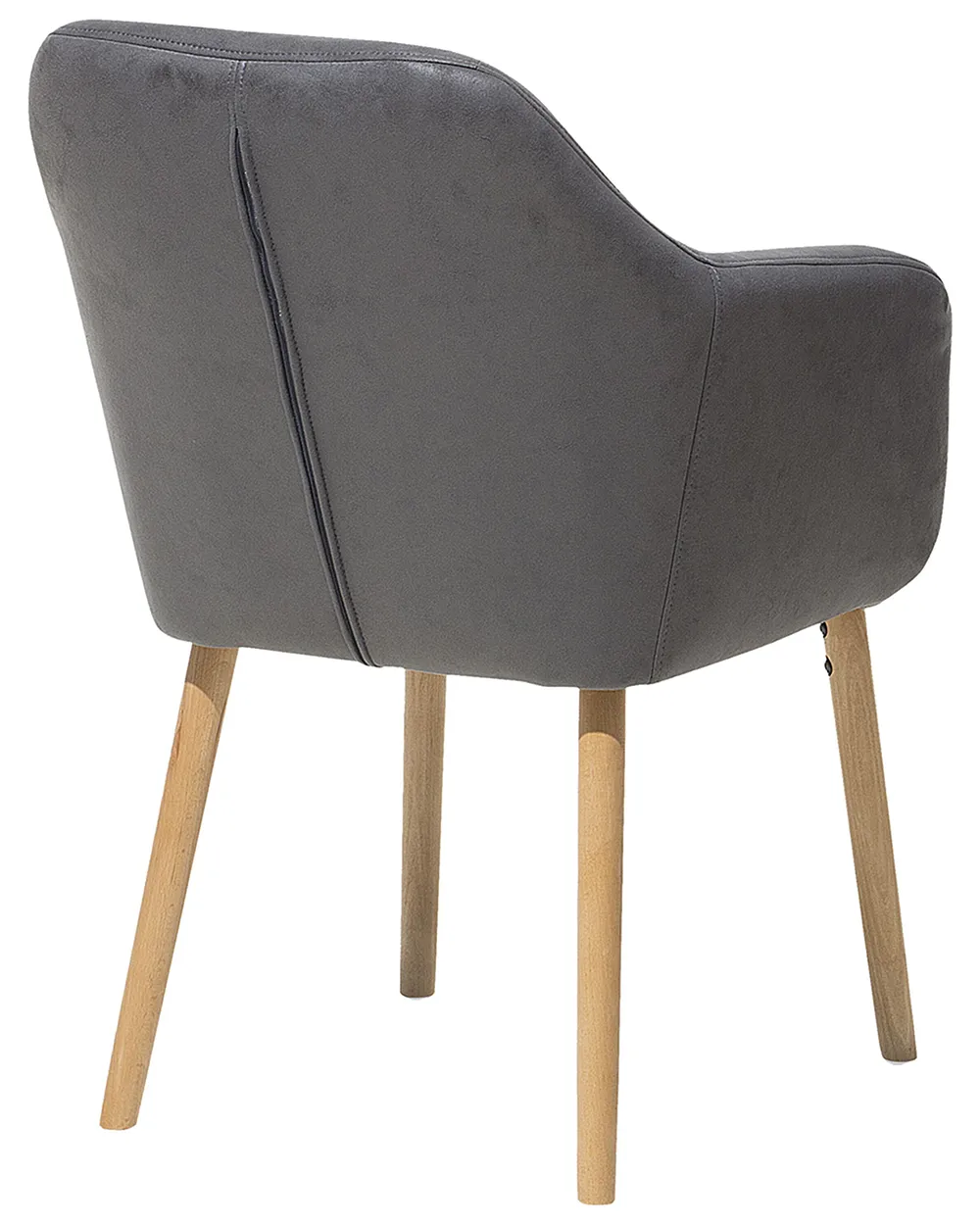 Dining Chair YORKVILLE Faux Leather Grey_693069