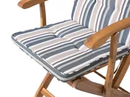 Garden Dining Set 8 Seater MAUI with Cushions Acacia Wood Multicolour_697526