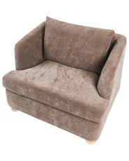 Armchair RATTVIK Chenille Brown_1066481