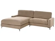 Corner Sofa 3 Seater MALOY Fabric Brown Right Hand_971301