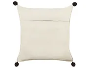 Set med 2 prydnadskuddar FUSSEL Bomull 45 x 45 cm Ljusbeige_913183