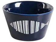 Set of 16 Dinnerware TAMARIND Porcelain White/ Blue_1026549