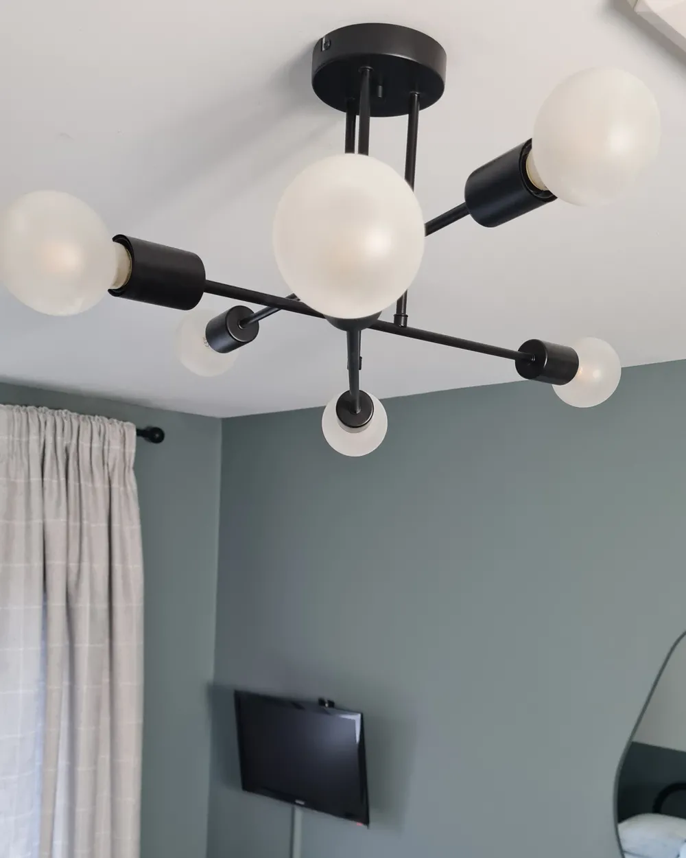 Ceiling Lamp KIDANE Metal Black_913442