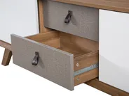 TV Stand ACTON Brown/ White_749653