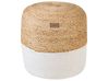 Pouffe DALAMA Jute White