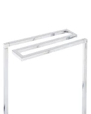 Towel Stand GARCITAS Metal Silver_821946