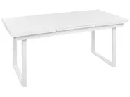 Garden Dining Set 8 Seater VALCANETTO/GROSSETO Metal Grey/ White_938370