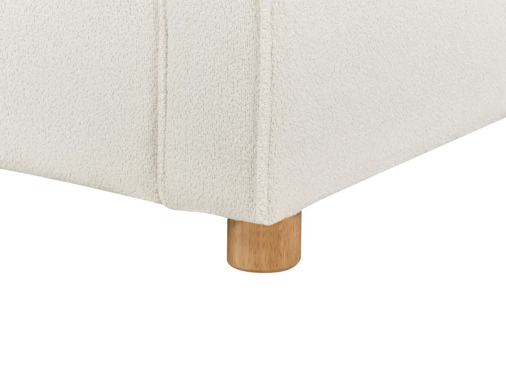 Sofa 3 Seater VINSTRA Boucle Off-White_916107