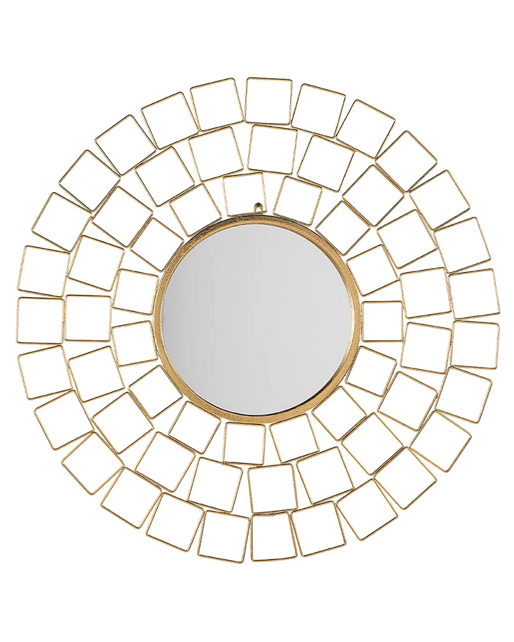 Wall Mirror LABRIT 90 cm 90 cm Metal Gold