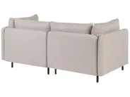 Modular Sofa 2 Seater EGERIS Fabric Beige_1067324