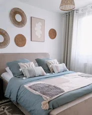 Duvet Cover Set AVONDALE 220 x 240 cm Sateen Cotton Grey_975348
