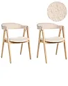 Ruokatuolisetti 2 kpl DAY Buklee Vaaleanruskea/beige