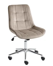 Office Chair MELROSE Velvet Taupe_1042935