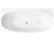 Back to Wall Bathtub PARNAIBA 1700 x 800 mm White_1017408