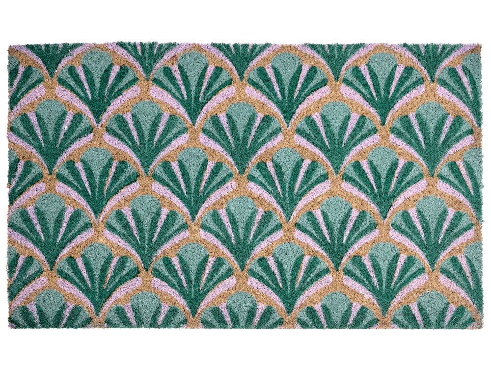 Doormat TATALIK Green 45 x 75 cm Coir