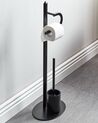 Toilet Roll and Brush Holder SARTO Metal Black