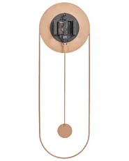 Wall Clock SALVAN 20 cm Metal Peach Pink_941085