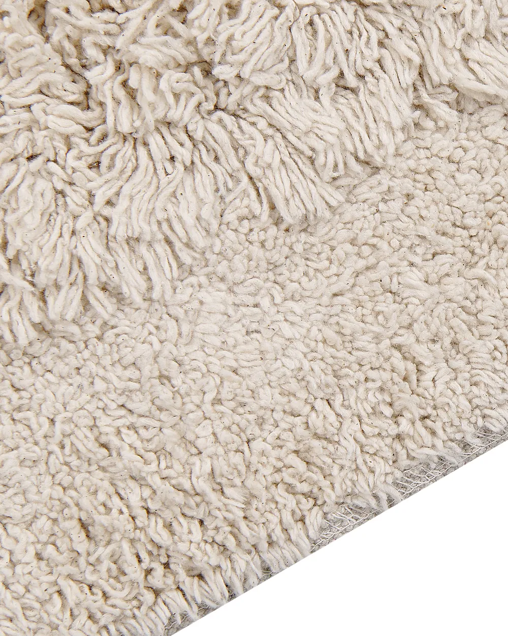 Matta BITLIS Ljusbeige 80 x 150 cm Bomull_837601