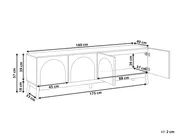 TV-taso BOULIA Vaaleanbeige_1169255
