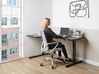 Electric Adjustable Corner Desk DESTINES 160 cm 109 cm Black Left Hand