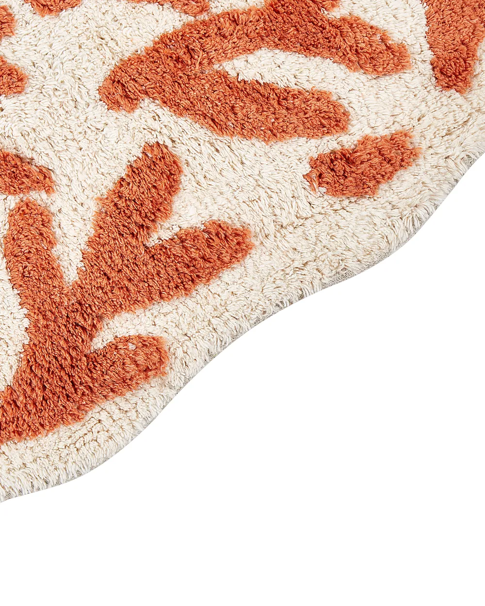 Bath Mat DERIK Orange 60 x 90 cm Cotton_905497