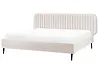 Bed Velvet BRIN 180 x 200 cm (EU Super King) Beige