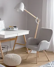Armchair BJARN Fabric Light Grey_1182394