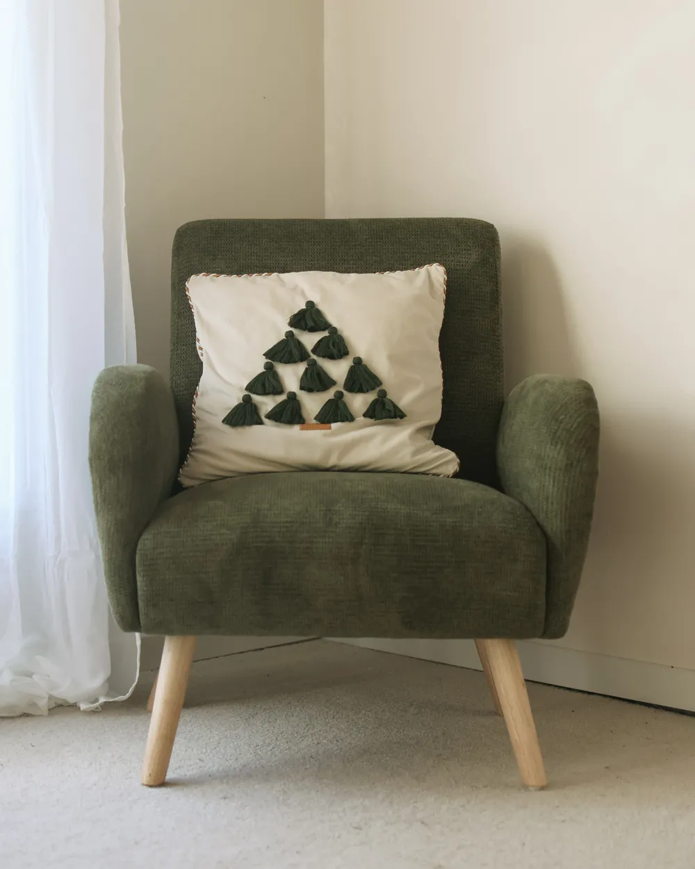 Armchair PLASSEN Fabric Green_1036198