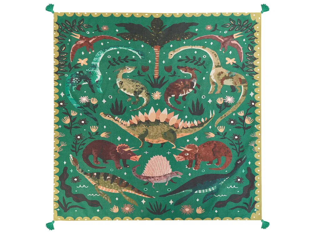 Picnic Blanket TUZIANI 200 x 200 cm Green_942335