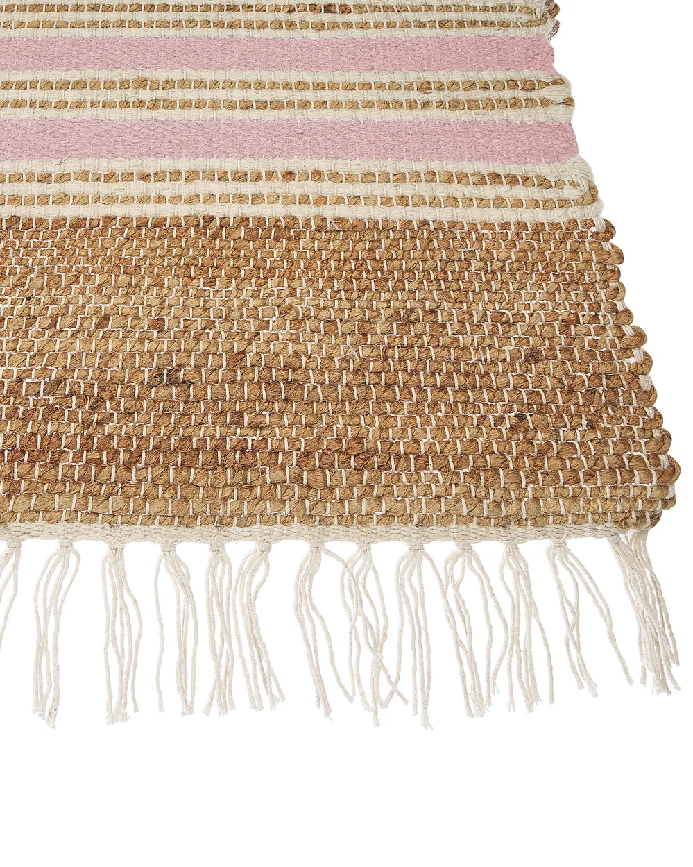 Matta MIRZA Pastellrosa 160 x 230 cm Jute_847330