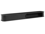 Wall Mounted TV Stand BRADLEY Black_1059703