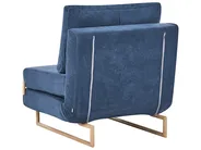 Single Sofa Bed JERSLEV Fabric Blue_1010072