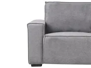 Electric Recliner Sofa 2 Seater NUKARI Fabric Grey_999347