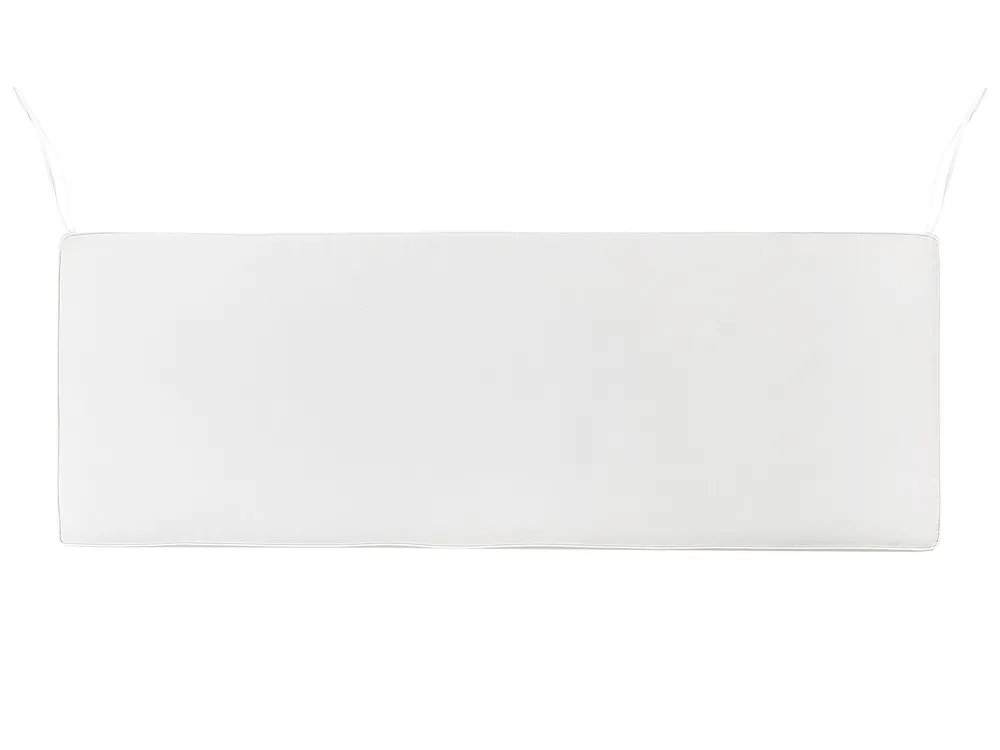Bench Seat Pad Cushion VIVARA 152 x 54 cm Off-White_897724