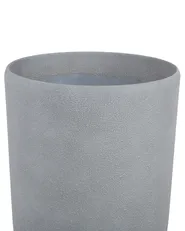 Set med 2 växtkrukor ABDERA 23 cm Grå_841240