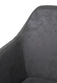 Dining Chair YORKVILLE Faux Leather Grey_693076