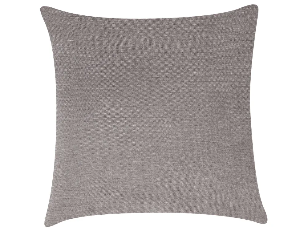 Corner Sofa 3 Seater SATER Chenille Taupe Right Hand_1019374