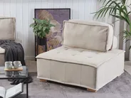 Chair Module TIBRO Fabric Light Beige_810939