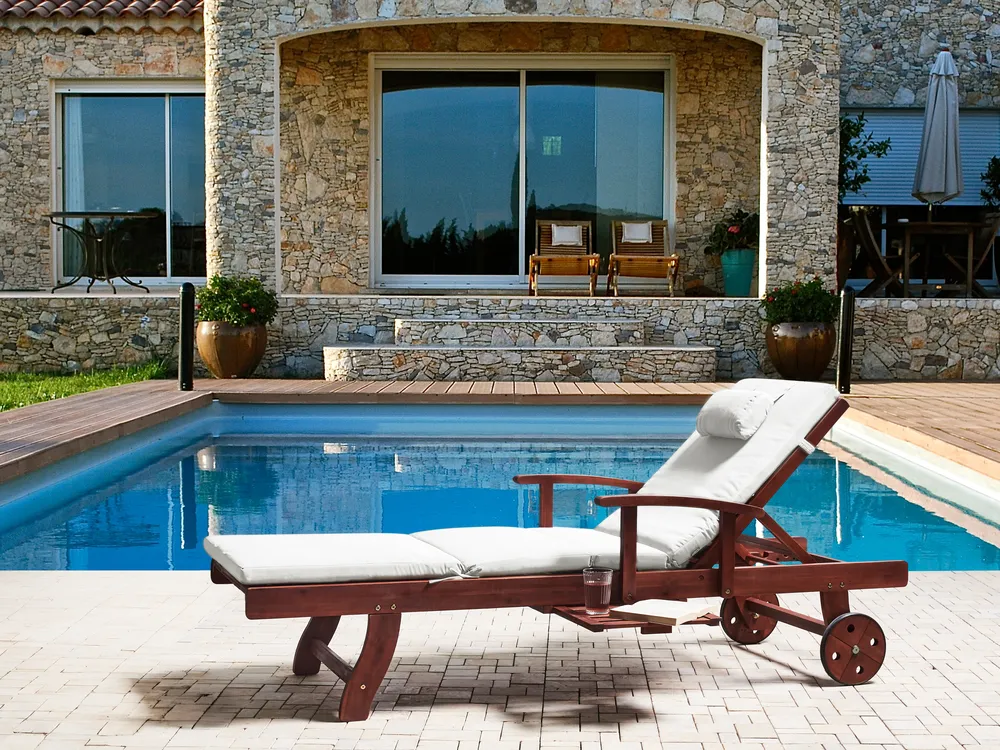 Dyna för solstol TOSCANA/JAVA/AMANTEA PREMIUM 189 x 58 cm Off-White_1064959