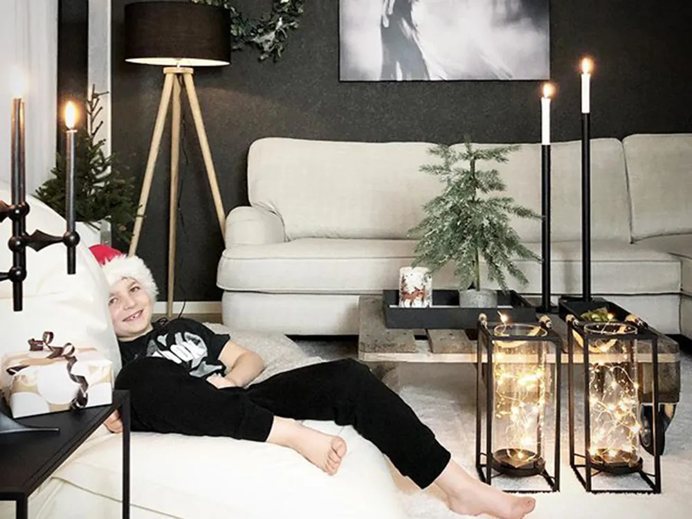 Golvlampa NITRA Ek Svart_828208