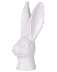 Figurine Rabbit GUERANDE Ceramic White_798646