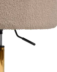 Desk Chair MONTICELLO Boucle Beige_1099156