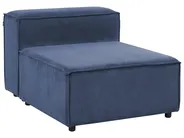 Modular Corner Sofa 4 Seater ARDAL Corduroy Dark Blue Right Hand_1008753